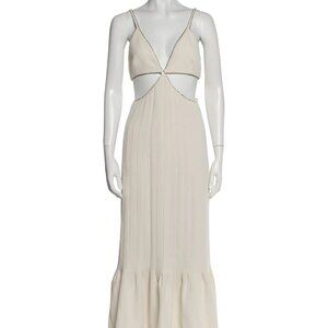 Jonathan Simkhai NWOT Alya Diamanté Midi dress Size 0